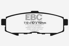 Load image into Gallery viewer, EBC 04-06 Mazda MPV 3.0 Ultimax2 Rear Brake Pads Brake Pads - OE EBC   
