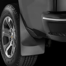 Load image into Gallery viewer, WeatherTech 19+ Dodge Ram w/ Factory Flares Front No Drill Mudflaps - Black WeatherTech
