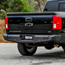 Load image into Gallery viewer, Westin 14-18 Chevy Silverado 1500 Pro-Series Rear Bumper - Textured Black Westin
