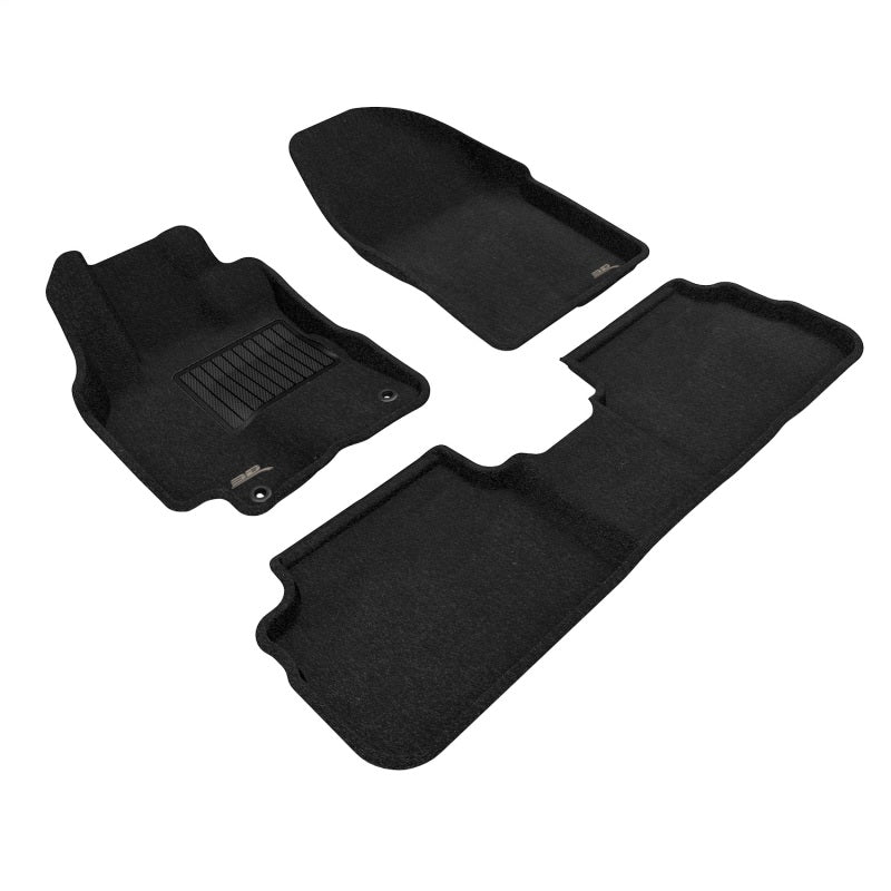 3D MAXpider 09-13 Toyota Corolla Elegant Floor Mat - Black 3D MAXpider