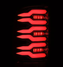 Load image into Gallery viewer, AlphaRex 07-13 GMC Sierra 1500/2500HD/3500HD Luxx Series LED Tail Lights - Alpha Black AlphaRex
