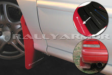 Load image into Gallery viewer, Rally Armor 93-01 Subaru Impreza RS Red UR Mud Flap w/ White Logo Mud Flaps Rally Armor   
