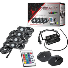 Load image into Gallery viewer, Oracle Bluetooth + RF Underbody Rock Light Kit - 4 PCS - ColorSHIFT ORACLE Lighting

