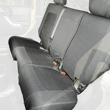 Load image into Gallery viewer, Rugged Ridge E-Ballistic Seat Cover Rear Black 07-10 JK 4Dr Rugged Ridge
