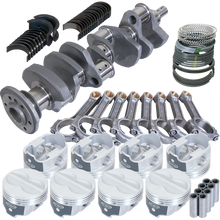 Load image into Gallery viewer, Eagle Chevy 350 3.750in Crank 5.700in I-Beam Rods -10cc 4.030in Pistons Rotating Assembly Eagle
