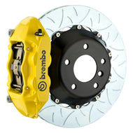 Brembo 08-15 Land Cruiser/LX570 Rear GT BBK 4 Piston Cast 380x28 2pc Rotor Slotted Type3- Yellow | 2S3.9007A5