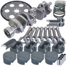 Load image into Gallery viewer, Eagle Chevy 350 1Pc 3.750in Crank 6.000in I-Beam Rod 4.040in Pistons 153 Tooth FP Balanced Assembly Eagle
