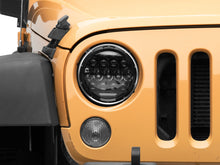 Load image into Gallery viewer, Raxiom 97-18 Jeep Wrangler TJ/JK Axial Series 13-LED Headlights- Black Housing (Clear Lens) Headlights Raxiom
