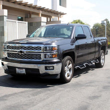 Load image into Gallery viewer, Westin 14-18 Chevrolet Silverado 1500 DC 6.5ft Bed HDX Drop W2W Nerf Step Bars - Tex. Blk Westin
