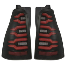 Load image into Gallery viewer, AlphaRex 03-09 Toyota 4Runner LUXX-Series LED Tail Lights- Black/Red AlphaRex
