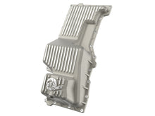 Load image into Gallery viewer, aFe 20-25 GM Trucks Front Engine Oil Pan - Raw w/ Machined Fins
