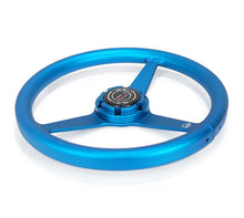 Load image into Gallery viewer, NRG Aluminum Steering Wheel 330mm - Heritage Solid Spoke - Ergonomic Grip - Anadized Blue | RST-071-BL

