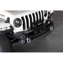Load image into Gallery viewer, DV8 Offroad 18-23 Jeep Wrangler JL / 20-23 Jeep Gladiator JT FS-7 Mid-Width Winch Front Bumper Bumpers - Steel DV8 Offroad
