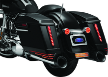 Load image into Gallery viewer, Kuryakyn Rear Fender Accents FLHX &amp; FLTR Models Chrome
