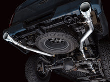 Load image into Gallery viewer, AWE Tuning 2021+ Ford F150 Tremor w/ Bumper Cutouts 0FG Resonated Catback w/ Chrome Silver Tips
