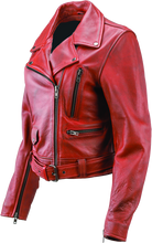 Load image into Gallery viewer, Kuryakyn Leather By River Road Arabian Spice Leather Jacket Black Womens - Small Jackets - Leather Kuryakyn
