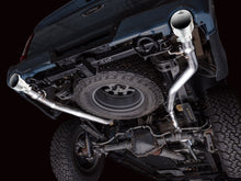 Load image into Gallery viewer, AWE Tuning 2021+ Ford F150 Tremor w/ Bumper Cutouts 0FG Non-Resonated Catback w/ Chrome Silver Tips
