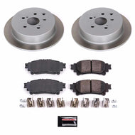 Power Stop 11-20 Toyota Sienna Rear Semi-Coated Rotor Kit Brake Kits - Performance Blank PowerStop   