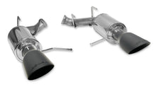 Load image into Gallery viewer, Roush 11-14 Mustang GT Black Tip Axle Back Exhaust | 421127-BLK
