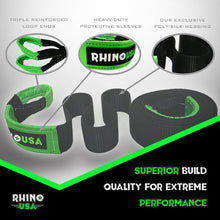Load image into Gallery viewer, Rhino USA 20Ft Tow Strap/Shackles Combo Shackle Kits Rhino USA
