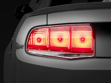 Load image into Gallery viewer, Raxiom 10-12 Ford Mustang Aero Tail Lights- Blk Housing (Smoked Lens) Tail Lights Raxiom
