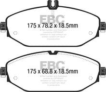 Load image into Gallery viewer, EBC 15+ Mercedes-Benz C300 (W205) 2.0 Turbo Ultimax2 Front Brake Pads Brake Pads - OE EBC   
