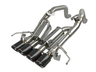 aFe MACH Force-Xp Axle-Back Exhaust System w/ Carbon Fiber Tips Chevrolet Corvette (C7) 14-19 6.2L Axle Back aFe