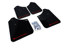 Load image into Gallery viewer, Rally Armor 02-07 Subaru WRX/STI/RS/2.5i (Wagons Req. Mod.) Black UR Mud Flap w/Red Logo Mud Flaps Rally Armor   
