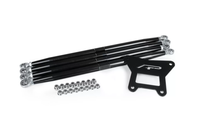 Agency Power 18-21 Polaris RZR Turbo S Black Adjustable Rear Arms Bushing Kits Agency Power   