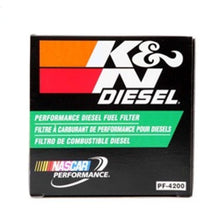 Load image into Gallery viewer, K&amp;N 03-09 Dodge Ram 5.9L L6 Diesel 3.375in OD x 3.969in L Fuel Filter
