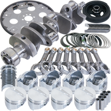 Load image into Gallery viewer, Eagle Chevy 350 1Pc 3.750in Crank 5.700in I-Beam Rods 4.040in Pistons 168 Tooth FP Balanced Assembly Eagle
