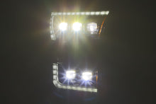 Load image into Gallery viewer, AlphaRex 880163 LED Projector Headlights Plank Style Design Midnight Black Headlights AlphaRex   
