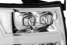 Load image into Gallery viewer, AlphaRex 880207 LED Projector Headlights Plank Style Design Chrome Headlights AlphaRex   
