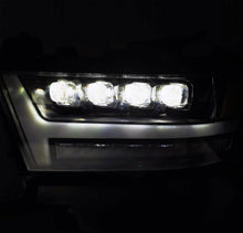 Load image into Gallery viewer, AlphaRex 880516 LED Projector Headlights Plank Style Design Gloss Black Headlights AlphaRex   
