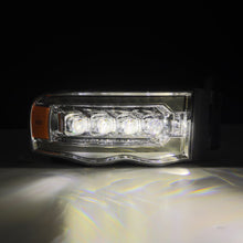 Load image into Gallery viewer, AlphaRex 880565 LED Projector Headlights in Chrome Headlights AlphaRex   
