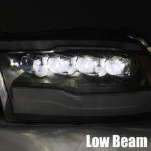 Load image into Gallery viewer, AlphaRex 880590 LED Projector Headlights Plank Style Design Gloss Black Headlights AlphaRex   
