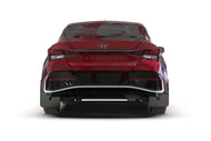 Rally Armor 2024 Hyundai Elantra Black Mud Flap Red Logo Mud Flaps Rally Armor   