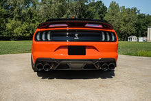 Load image into Gallery viewer, Corsa 20-22 Ford Mustang GT500 3.0in Dual Rear Exit Catback w/ Twin 5.0in Black Carbon Fiber Tips
