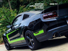 Load image into Gallery viewer, Raxiom 10-12 Ford Mustang Aero Tail Lights- Blk Housing (Smoked Lens) Tail Lights Raxiom
