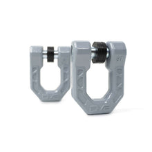 Load image into Gallery viewer, DV8 Offroad Elite Series D-Ring Shackles - Pair (Gray) Bumper Accessories DV8 Offroad
