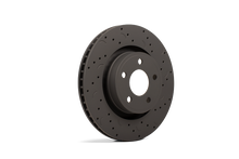 Load image into Gallery viewer, Hawk Talon 2003 Ford Crown Victoria Drilled and Slotted Rear Brake Rotor Set Brake Rotors - Slot &amp; Drilled Hawk Performance   
