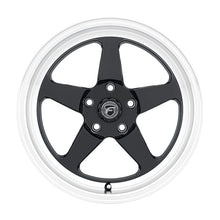 Load image into Gallery viewer, Forgestar D5 Drag 18x5 / 5x120.65 BS / ET-10 / 2.6 Gloss BLK / Diamond Lip 78.1 Bore | F0918C063N10
