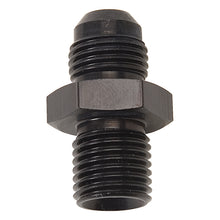 Load image into Gallery viewer, Russell Performance -6 AN Flare to 12mm x 1.5 Metric Thread Adapter (Black) Russell
