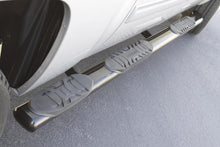 Load image into Gallery viewer, Lund 01-14 Chevy Silverado 2500 Crew Cab (6.5ft. Bed) 5in. Oval WTW SS Nerf Bars - Polished Nerf Bars LUND   
