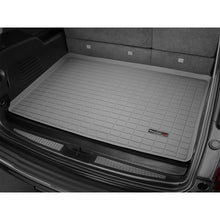 Load image into Gallery viewer, WeatherTech 15+ Cadillac ESV Cargo Liners - Grey | 42678
