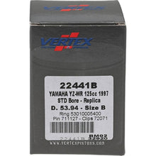Load image into Gallery viewer, Vertex Piston 1997 Yamaha YZ 125 125cc Cast Replica Piston Kit Uncategorized Vertex Pistons   
