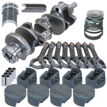 Load image into Gallery viewer, Eagle Ford 351W 4.000in Crank 6.250in I-Beam Rods -6.6cc Flat Top 4.060in Pistons Rotating Assembly Eagle
