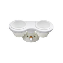 Load image into Gallery viewer, SeaSucker Cup Holders SeaSucker 2-Cup Holder Horizontal - White
