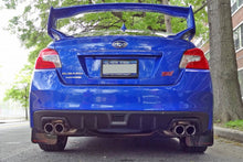 Load image into Gallery viewer, Rally Armor 15-21 Subaru WRX/STI Black UR Mud Flap w/Blue Logo Mud Flaps Rally Armor   
