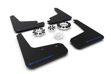 Load image into Gallery viewer, Rally Armor 20-24 Tesla Model Y Black UR Mud Flap w/Blue Logo Mud Flaps Rally Armor   
